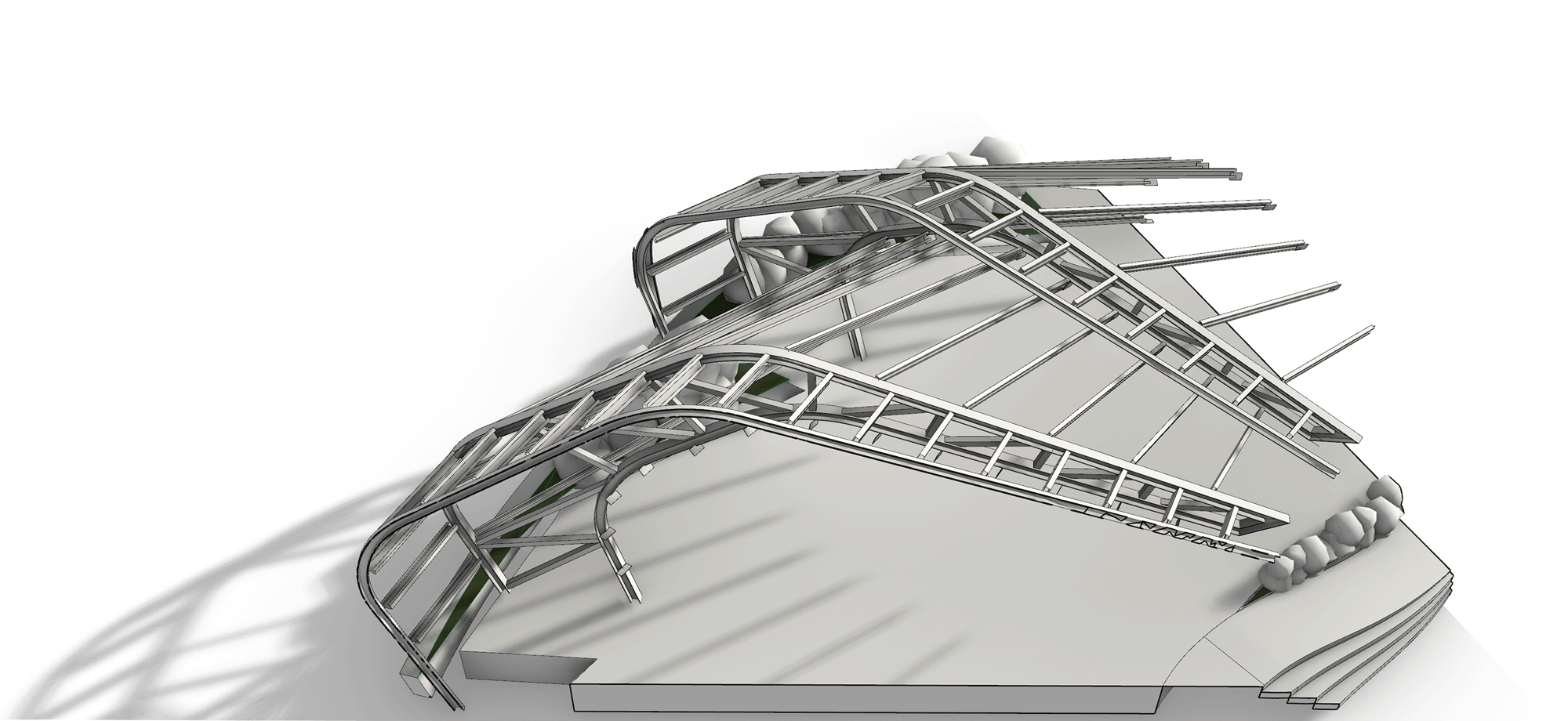 Fresh Food Iconic Pavilion structure